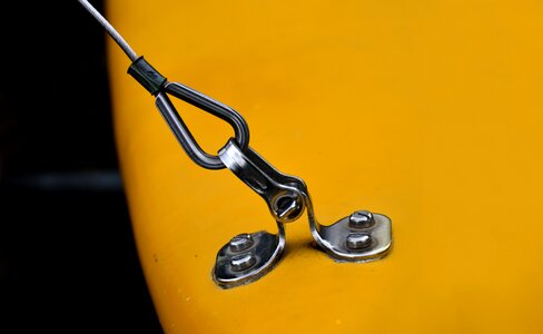 Metal eyelet hook wire rope