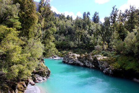 Turquoise idyllic waters