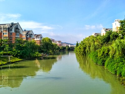 Town scenery