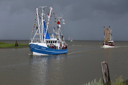 Fedderwardersiel fishing vessel butjadingen photo