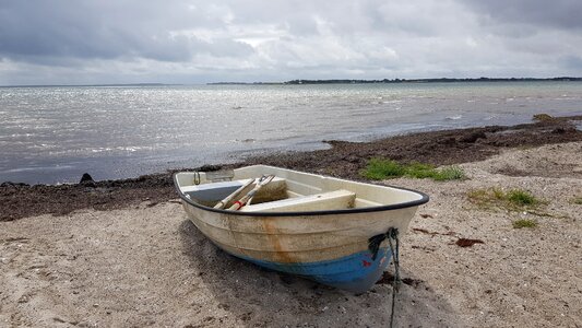 Boat natural sea