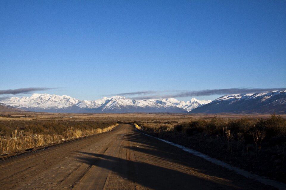 Landscape nature calafate