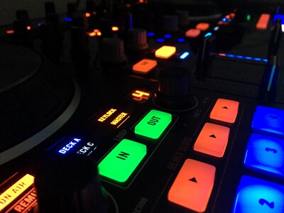 Music party mixer photo