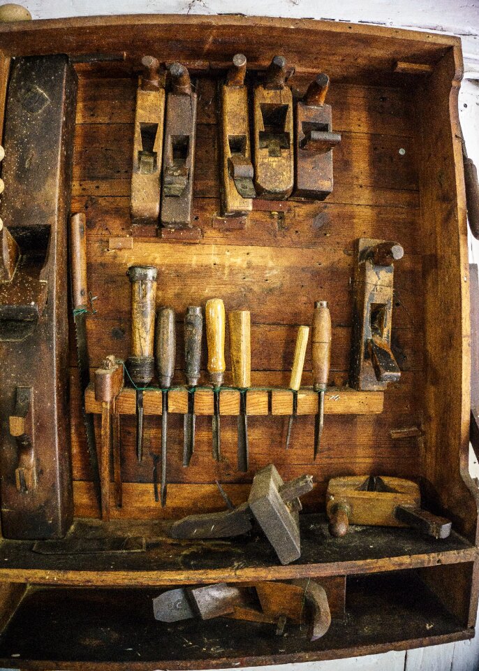 Tool cabinet wood planer wood work