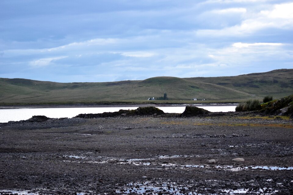 Loch beach rocks