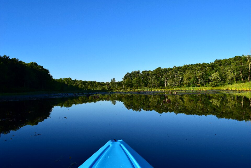 Water reflection calm
