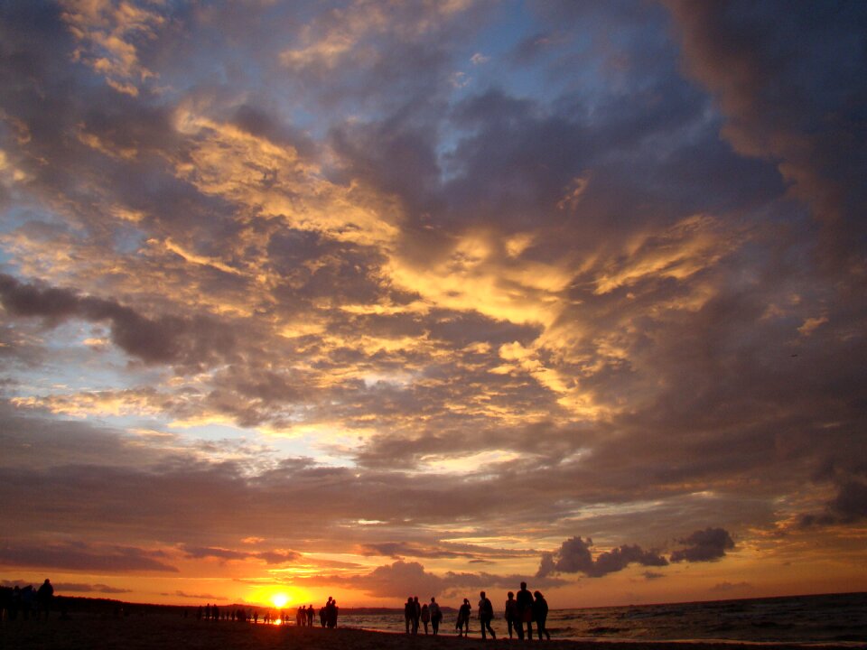 Sky landscape the sun