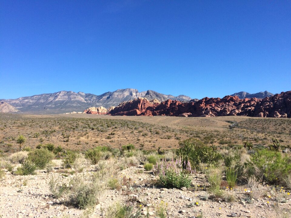 Sky landscape rock