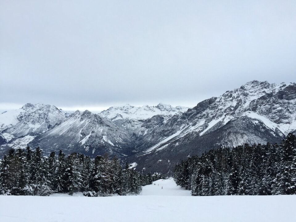Stok winter mountains