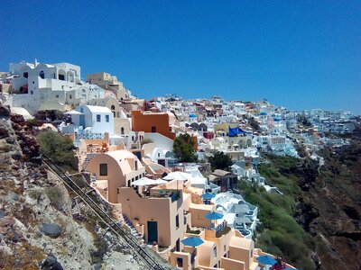 Greece santorini island photo