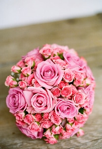 Bridal bouquet flower rose photo