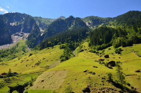 Panorama tyrol mountains photo