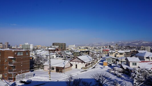 Snow scenery winter