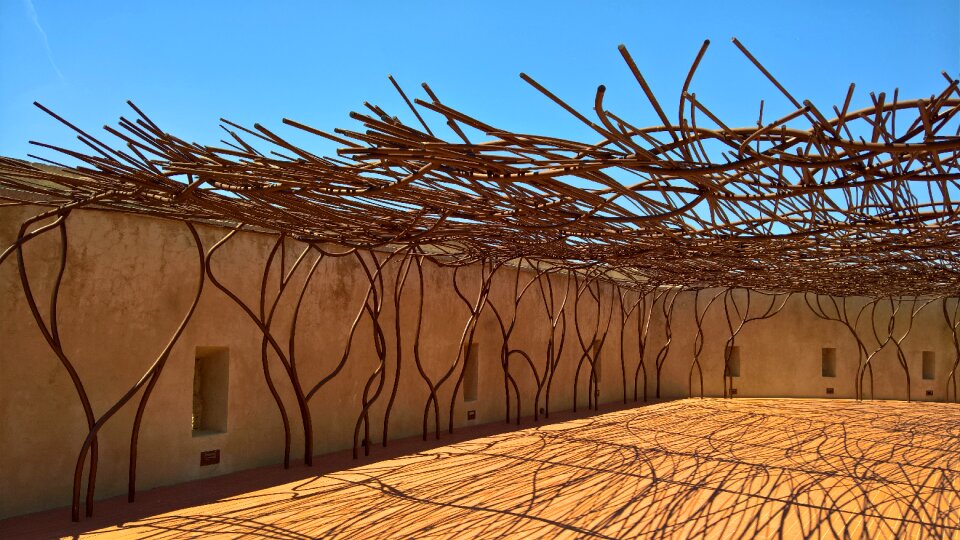 Exhibition sculpture modern art