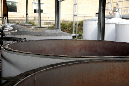 Stainless steel tank wine jar photo