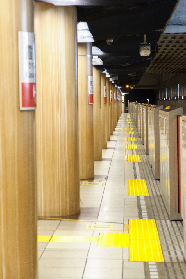 Train station travel photo