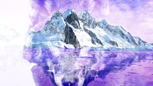 Purple snow mature