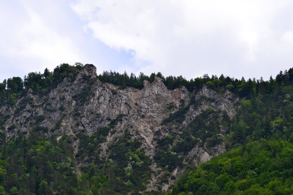 Craggy ridge hard climb