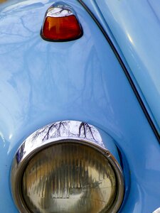 Headlight classic old car