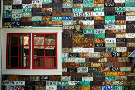 Wall vintage colorado