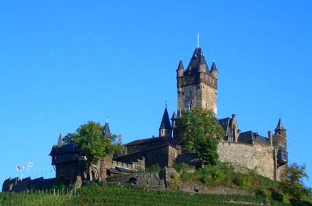 Middle ages sachsen imperial castle photo