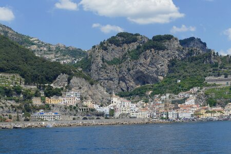 Coast cliff mediterranean