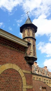 Tower catholic belgium photo
