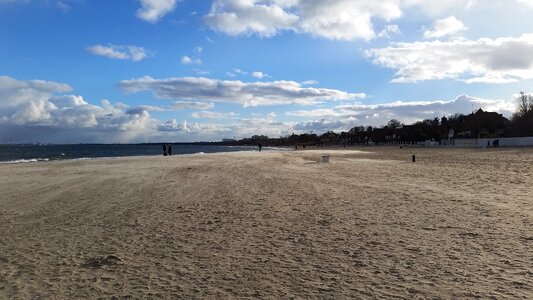 The baltic sea summer landscape photo