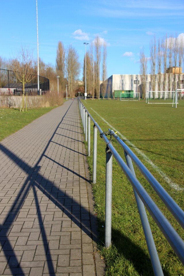 Football field ieper lines