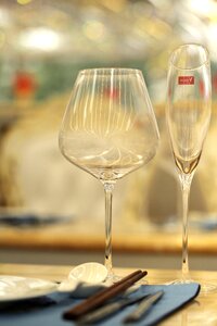 Wine glasses tableware champagne cup photo