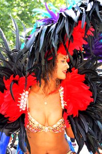 Festival notting hill performer photo