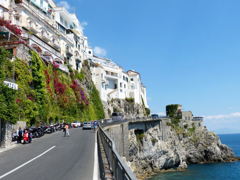 Coast cliff mediterranean