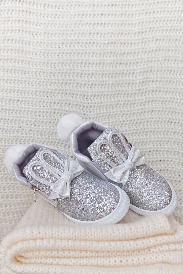 Photo shoes tinsel