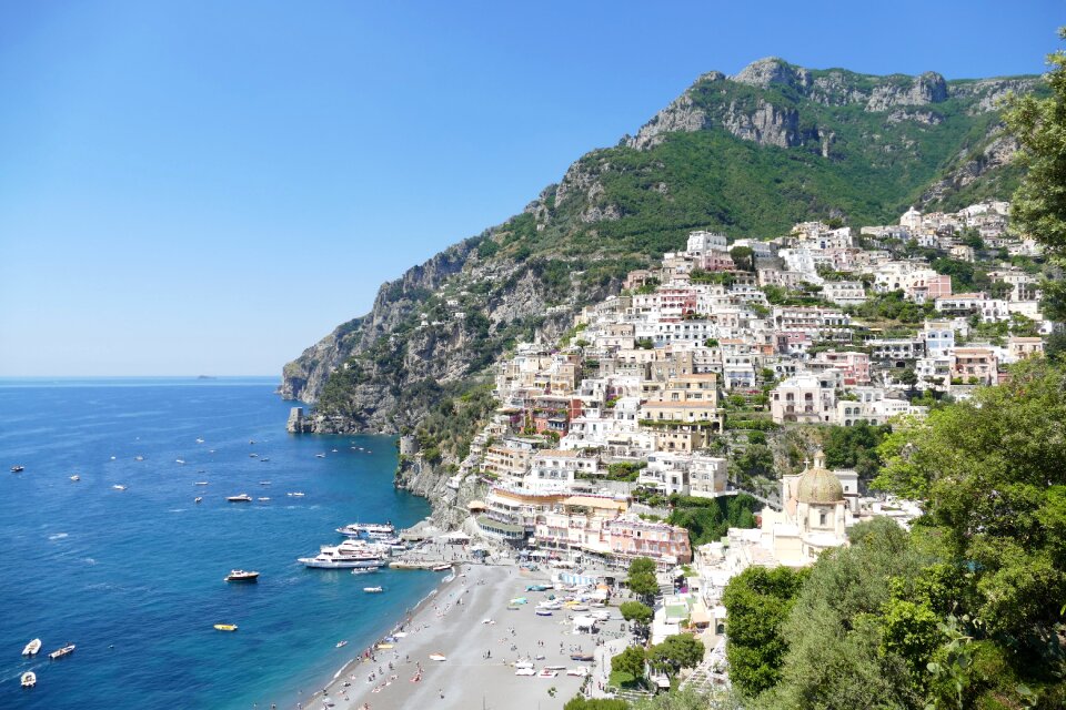 Mediterranean italy coast