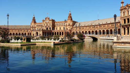 Sevilla plaza d'españa spain