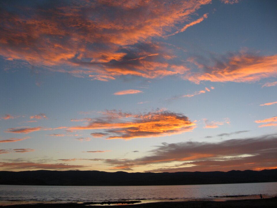 Sunset lake