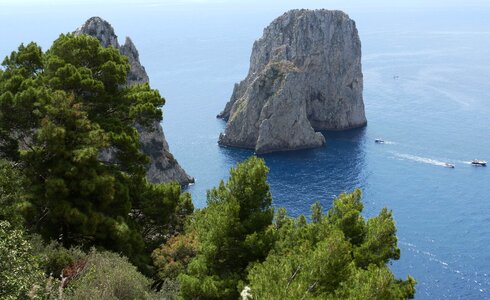 Coast island nature