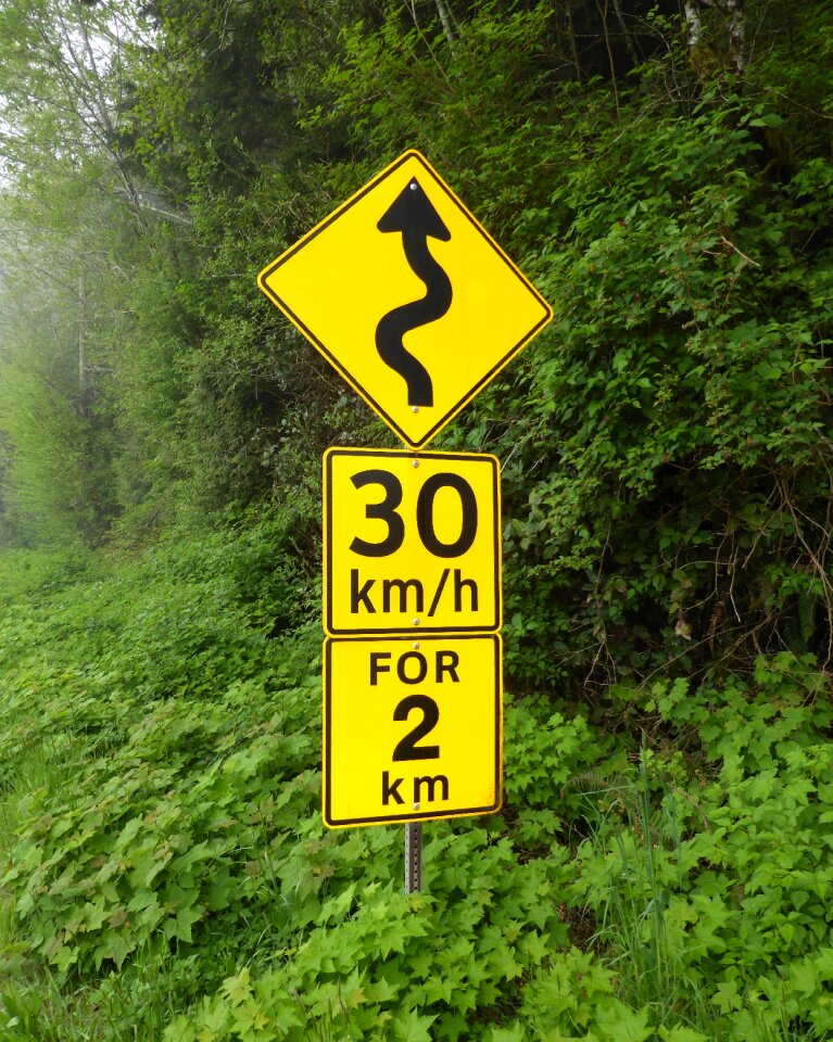 Drive slowly twisty twist