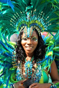 Festival notting hill performer photo