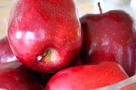 Delicious red apple natural photo