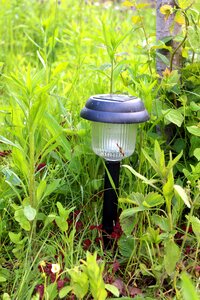 Outdoor power lamp photo