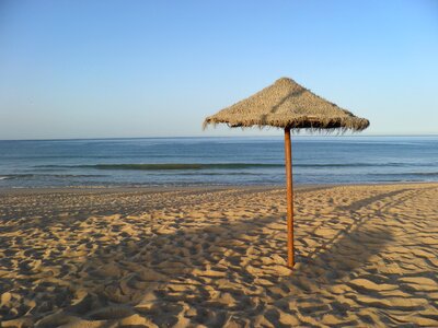 Deserted algarve coast photo