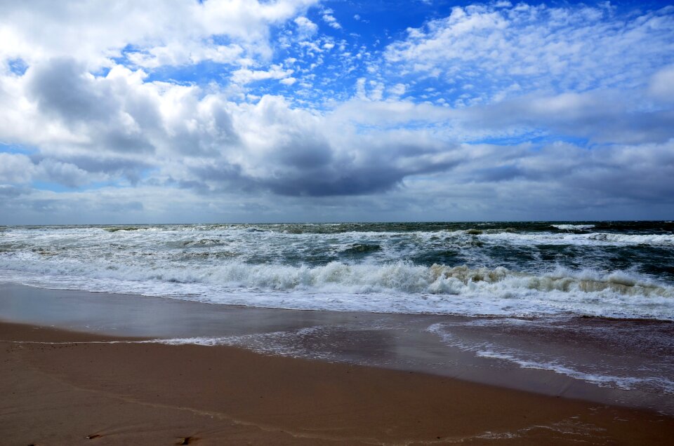 Sky sea dramatic sky