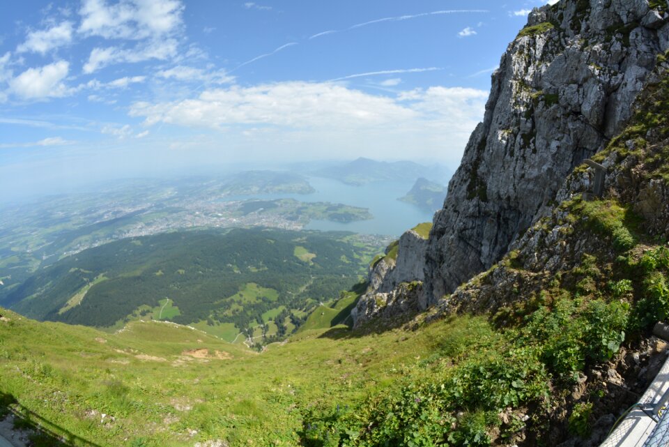 Mountain panorama beautiful