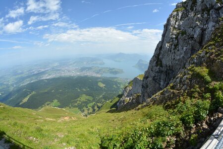 Mountain panorama beautiful