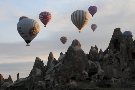 Cappadocia sky stone