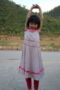 Children pupils rustic innocence