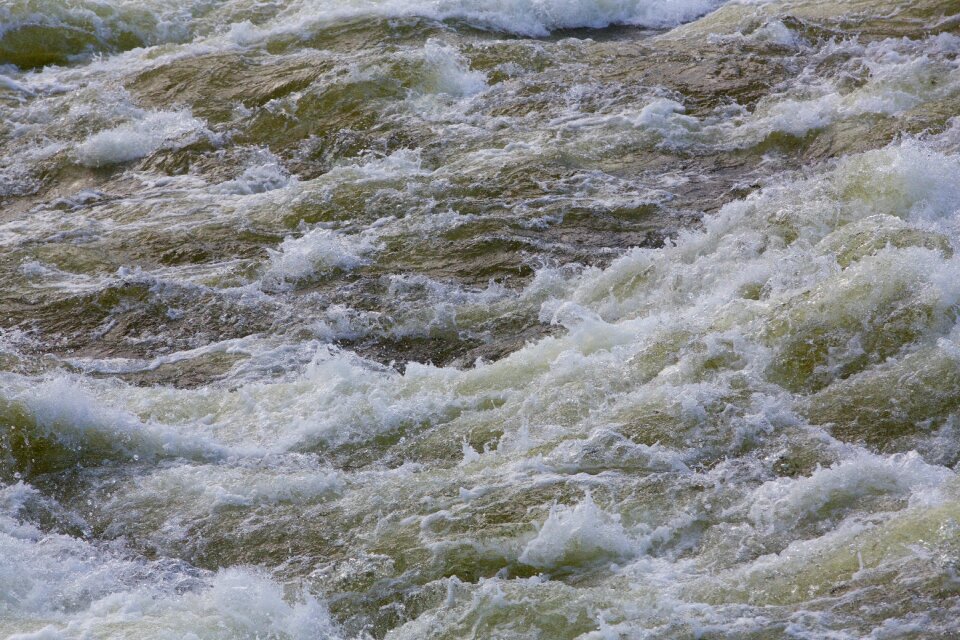 Current water courses water