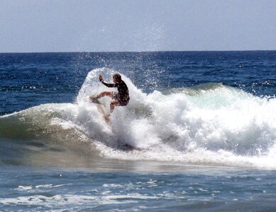 Wetsuit beach ocean photo