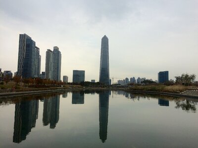 Landscape building view park